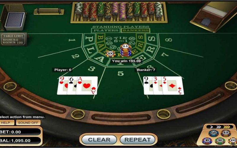 Mẹo thắng Baccarat 100%