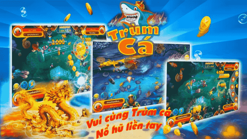 Những chế độ bắn hấp dẫn trong game trùm bắn cá