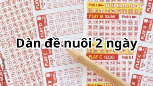 dàn đề nuôi 2 ngày